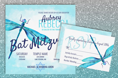 turquoise-batmitzvah-invitations