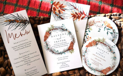 Rustic Pinecones Wedding Theme